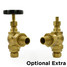 OE-T-MAN-038-AG-UB-B-ALT00 - Rufford Traditional Manual Angled Unlacquered Brass Radiator Valves with Sleeves OE-T-MAN-038-AG-UB-B-ALT00 - Rufford Traditional Manual Angled Unlacquered Brass Radiator Valves with Sleeves